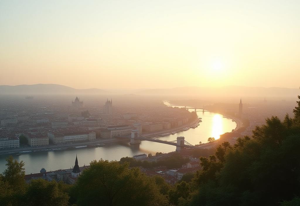 Egészséges élet Budapest panorámájával